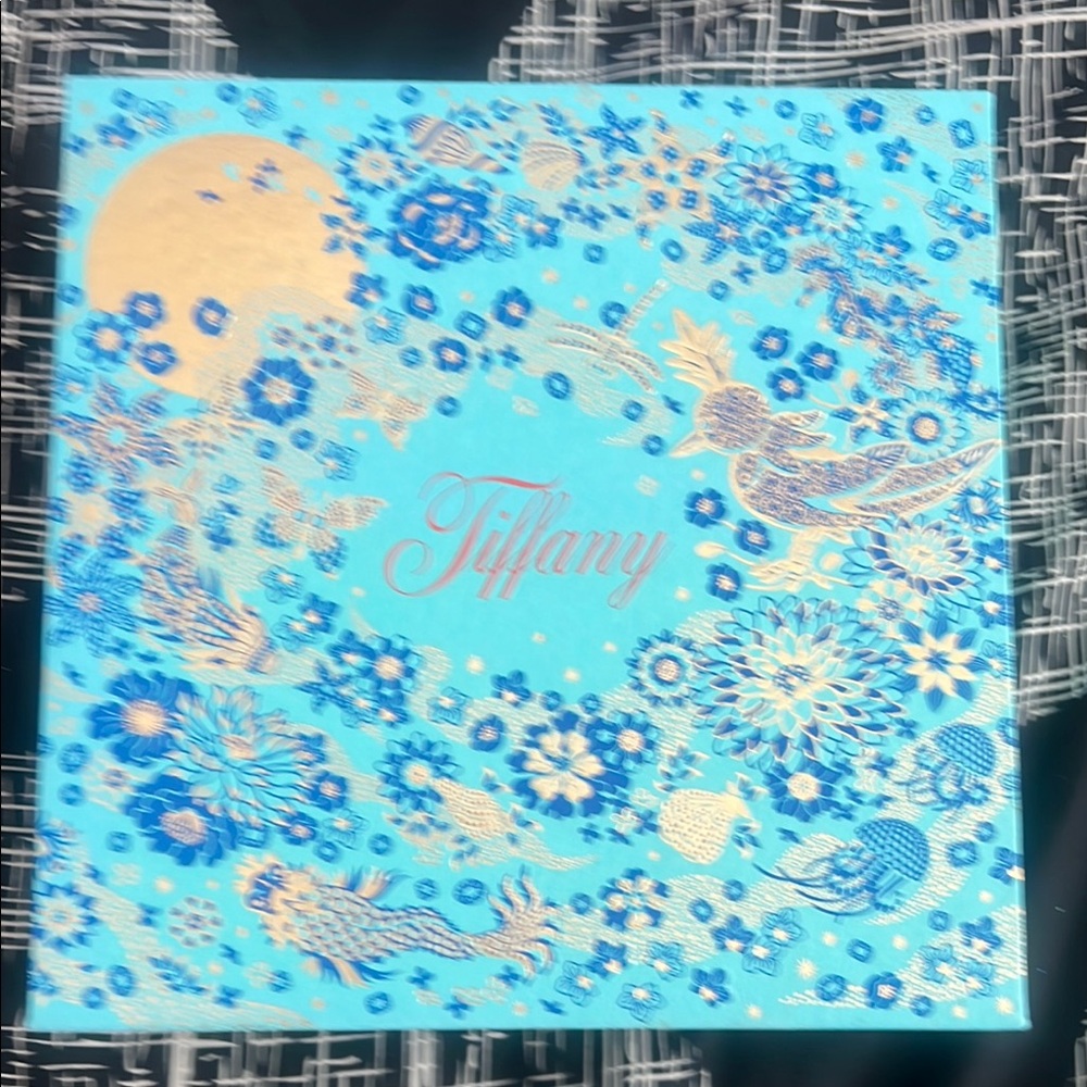 Tiffany & Co. Blue and Gold Jewelry Organizer